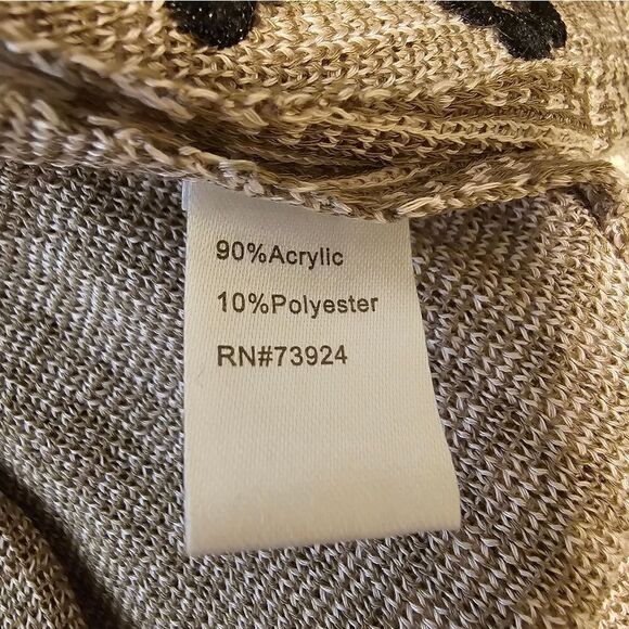 MING WANG Women’s Textured Knit Jacket - Size XS - Picture 7 of 7